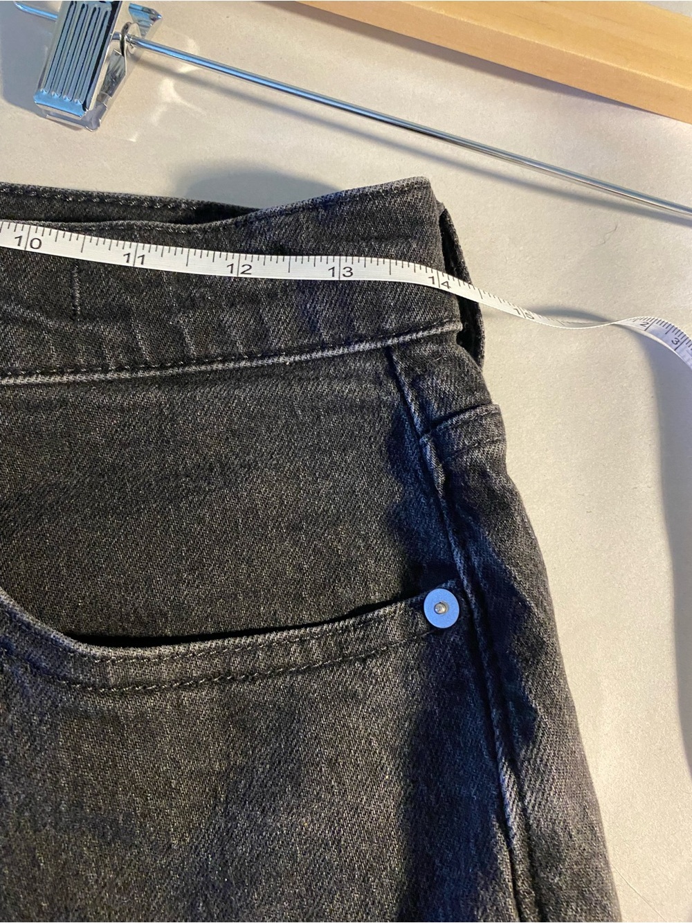 Madewell Black Perfect Vintage Wide Leg Jeans - Picture 6 of 6